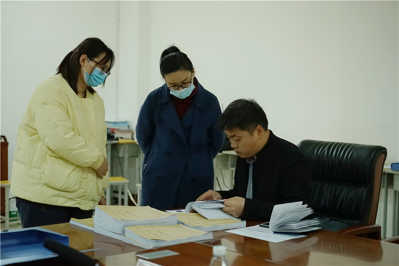 省兵役资助工作检查组到我院检查指导工作